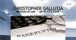 Desktop Screenshot of gallutialaw.com