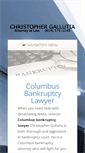 Mobile Screenshot of gallutialaw.com